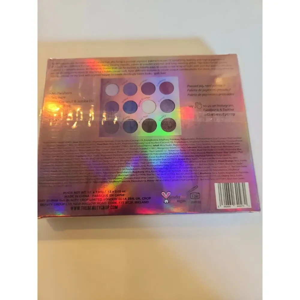 Your Favorite Cocktail Sangria Eyeshadow Palette The Beauty Crop Vegan SEALED